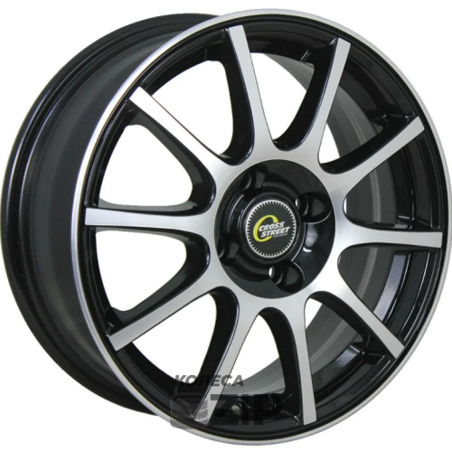 колесные диски Cross Street CR-16 6x15 4*100 ET50 DIA60.1 BKF Литой