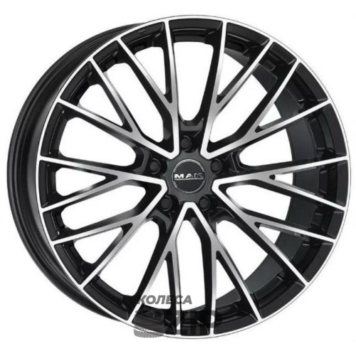 MAK Speciale-D 11.5x22 5*112 ET40 DIA66.6 Gloss Black Литой