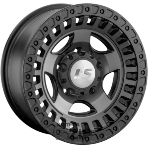 колесные диски LS 1351 8.5x17 5*150 ET15 DIA110.1 BR+BK Литой