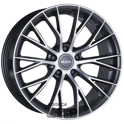 MAK Munchen 9.5x20 5*112 ET35 DIA76.1 Gunmetal Mirror Face Литой
