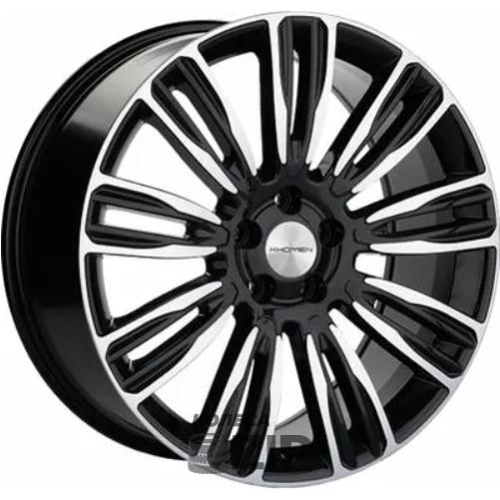 колесные диски Khomen KHW 2004 8.5x20 5*120 ET45 DIA72.6 Black-FP Литой
