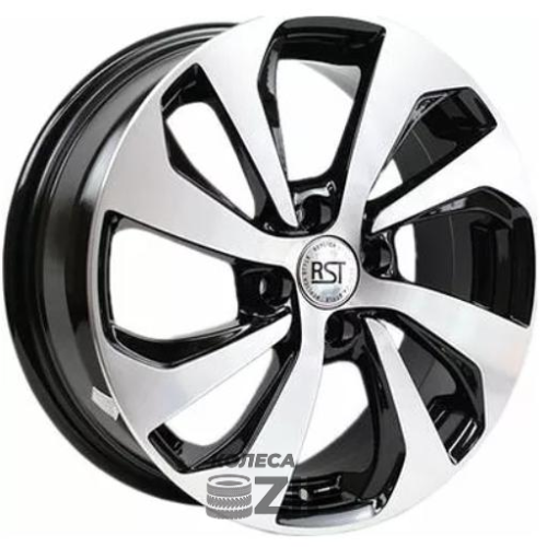 колесные диски RST R005 6x15 4*100 ET46 DIA54.1 BKFP Литой