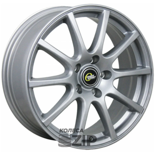 колесные диски Cross Street CR-16 6x15 4*114.3 ET44 DIA56.6 Silver Литой