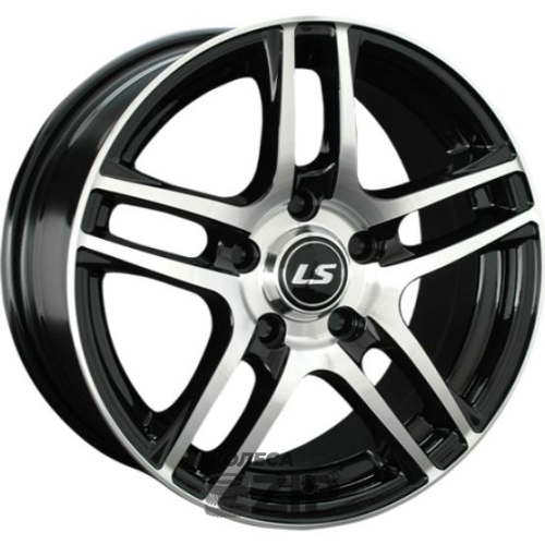 колесные диски LS 285 6.5x15 5*112 ET45 DIA57.1 BKF Литой