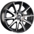 колесные диски LS 286 7x16 4*100 ET40 DIA73.1 BKF Литой