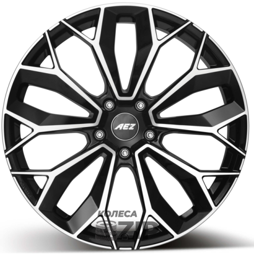 колесные диски AEZ Leipzig dark 9.5x21 5*112 ET42 DIA70.1 BFP Литой