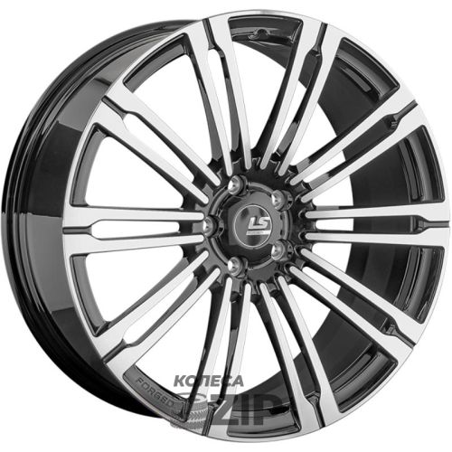 колесные диски LS Forged FG16 9.5x22 5*120 ET49 DIA72.6 BKF Кованый
