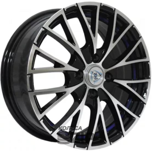 колесные диски NZ F-2 6x15 4*100 ET45 DIA56.6 BKFBSI Литой