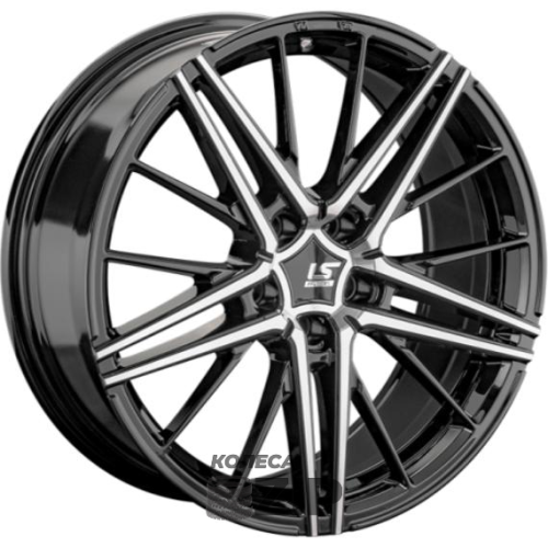 колесные диски LS FlowForming RC76 8x18 5*108 ET36 DIA65.1 BKF Литой