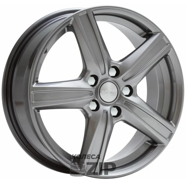 колесные диски Скад Адмирал 6.5x17 5*114.3 ET50 DIA67.1 Грей Литой