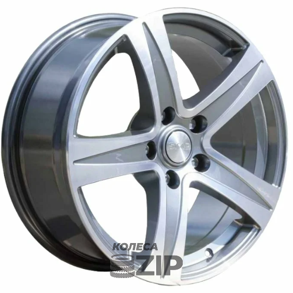колесные диски Скад Сакура 7.5x17 5*112 ET45 DIA66.6 Алмаз-грей Литой