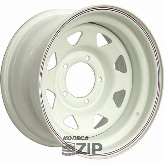 колесные диски Off Road Wheels УАЗ 10x15 5*139.7 ET-44 DIA110.1 White Штампованный