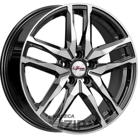 колесные диски iFree Бомбей 6.5x18 5*108 ET43 DIA65.1 Блэк Джек Литой