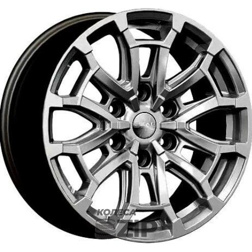 колесные диски Скад Авилис 8x18 6*139.7 ET36 DIA100.1 Графит Литой