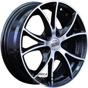 колесные диски Alcasta M07 6x14 5*100 ET38 DIA57.1 BKF Литой