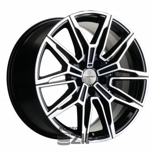 колесные диски Khomen KHW 1904 9.5x19 5*112 ET40 DIA66.6 Black-FP Литой