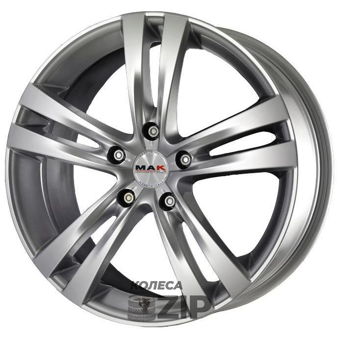 колесные диски MAK Zenith 8x19 5*112 ET42 DIA76.1 Hyper Silver Литой
