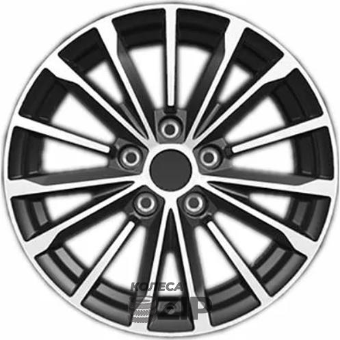 колесные диски Khomen KHW 1611 6.5x16 5*112 ET46 DIA57.1 Gray-FP Литой