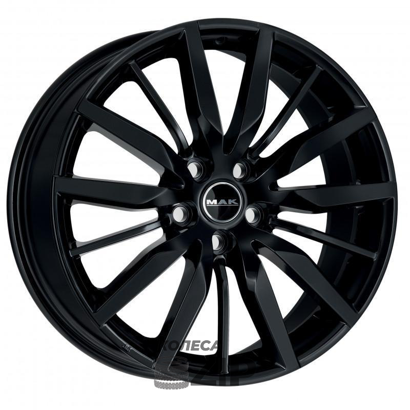 колесные диски MAK Barbury 8x19 5*114.3 ET50 DIA76.1 Gloss Black Литой