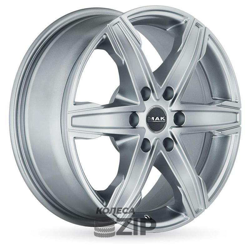 колесные диски MAK King 6 9x20 6*139.7 ET20 DIA106.1 Silver Литой