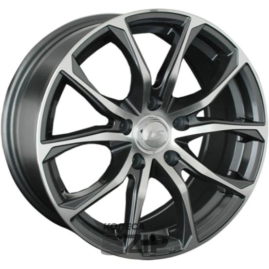 колесные диски LS 764 6.5x15 4*100 ET40 DIA73.1 BKF Литой