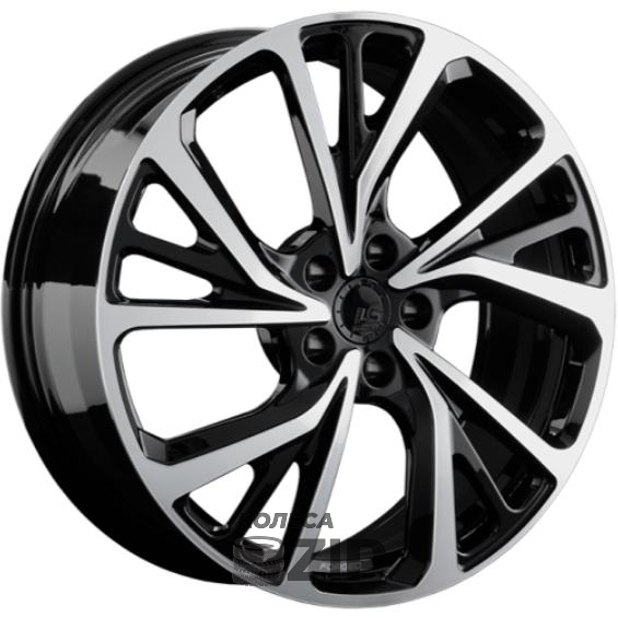 колесные диски LS Forged FG22 7x19 5*114.3 ET40 DIA64.1 BKF Литой