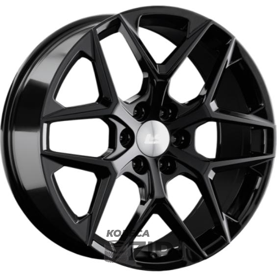 колесные диски LS 1372 9x22 6*139.7 ET30 DIA100.1 BK Литой