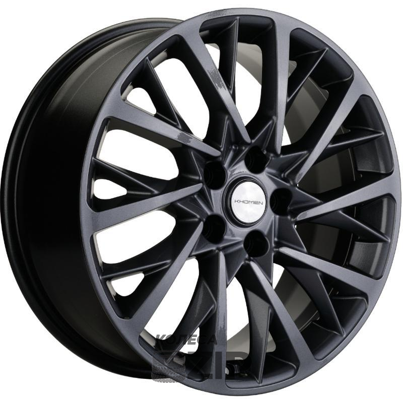 колесные диски Khomen KHW 1804 7.5x18 5*114.3 ET45 DIA60.1 Gray Литой