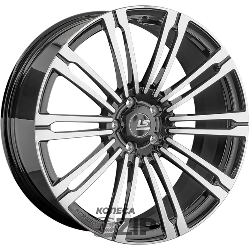 колесные диски LS Forged FG16 9.5x22 5*120 ET49 DIA72.6 BKF Кованый