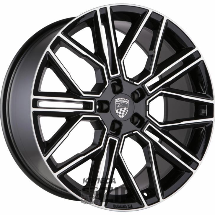 колесные диски Woosh Wheels KH2101 9.5x21 5*112 ET37 DIA66.6 Black-FP Литой