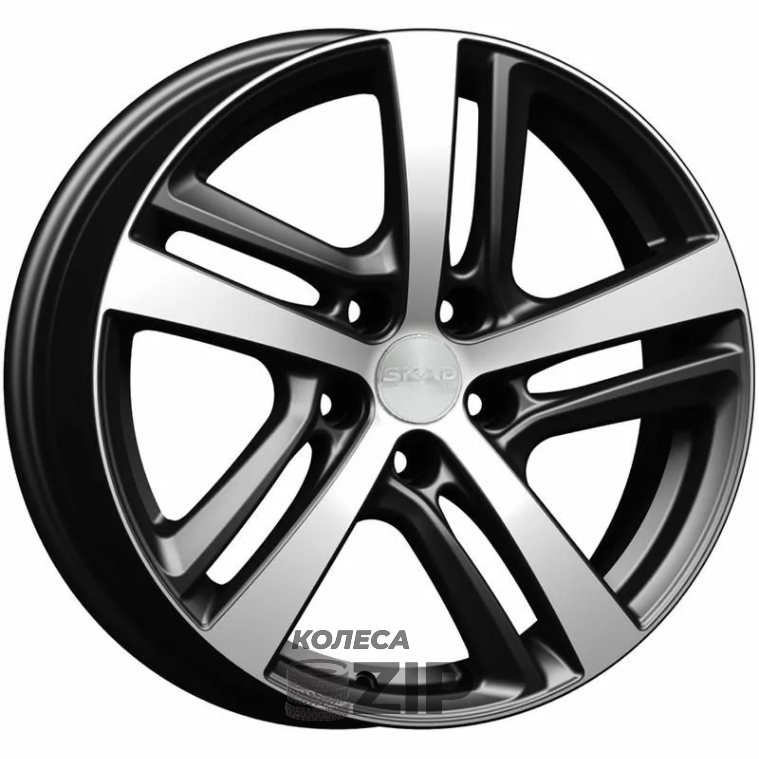 колесные диски Скад Сеул 6.5x17 5*114.3 ET45 DIA60.1 Алмаз Литой