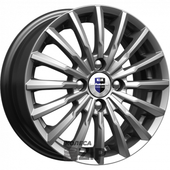 колесные диски K&K Акцент 5.5x14 4*98 ET40 DIA58.6 Дарк платинум Литой