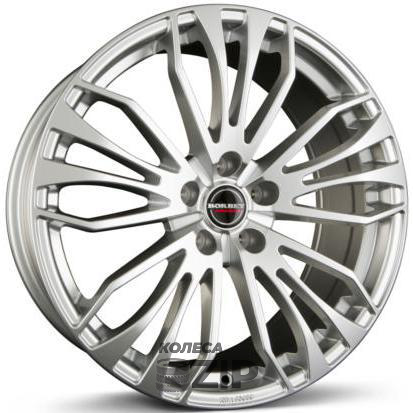 колесные диски Borbet RB 8x18 5*114.3 ET45 DIA72.6 Sterling Silver Литой