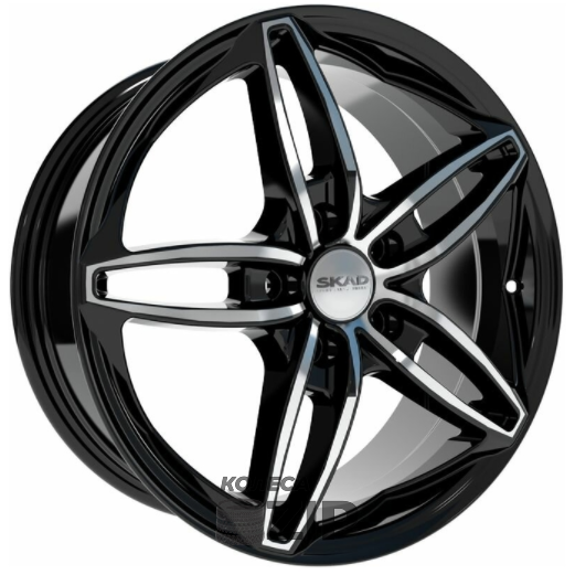колесные диски Скад Турин 6.5x16 5*114.3 ET50 DIA66.1 Алмаз Литой