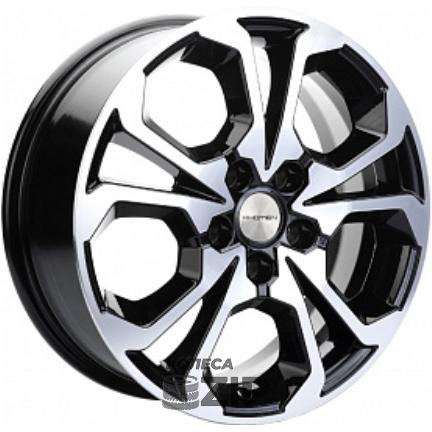 колесные диски Khomen KHW 1711 6.5x17 5*108 ET33 DIA60.1 Black-FP Литой