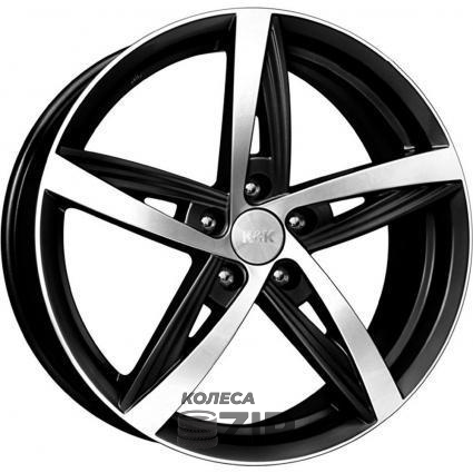 колесные диски K&K Дольче Вита 7.5x18 5*114.3 ET37 DIA67.1 Алмаз черный Литой
