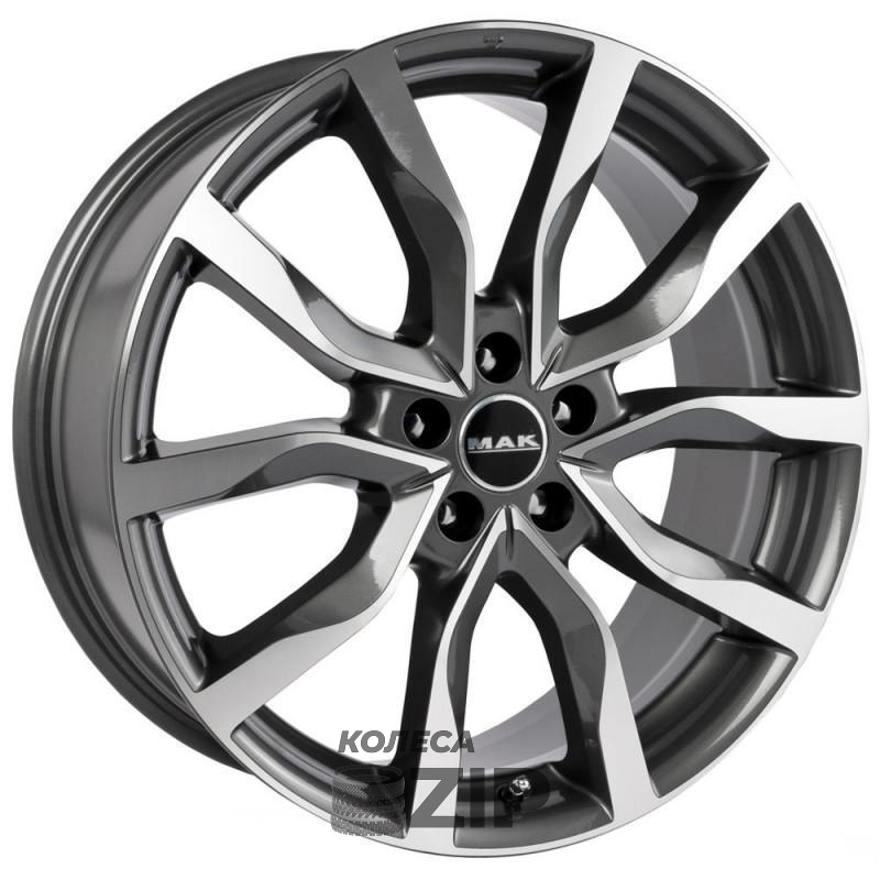 колесные диски MAK Highlands 8.5x20 5*120 ET53 DIA72.6 Gunmetal Mirror Face Литой