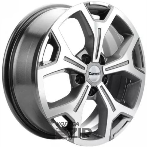 колесные диски Carwel Талкас 6.5x17 5*114.3 ET37 DIA66.6 AGR Литой