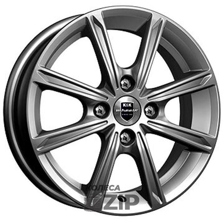 колесные диски K&K Флэш 5x13 4*100 ET35 DIA67.1 Блэк платинум Литой