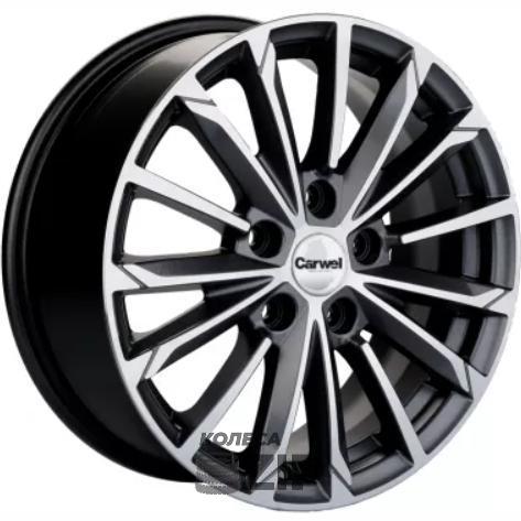 колесные диски Carwel Тевриз 6.5x16 5*112 ET41 DIA57.1 AGR Литой