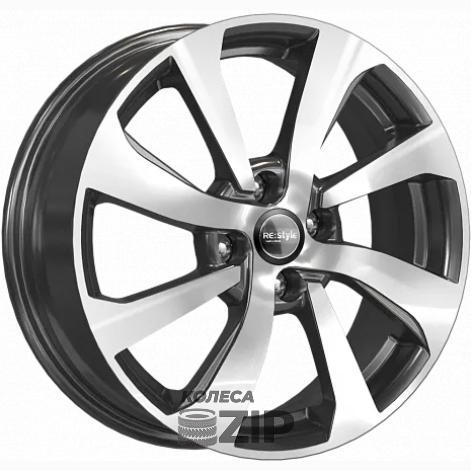 колесные диски K&K КС893 6x16 4*100 ET50 DIA60.1 Алмаз черный Литой