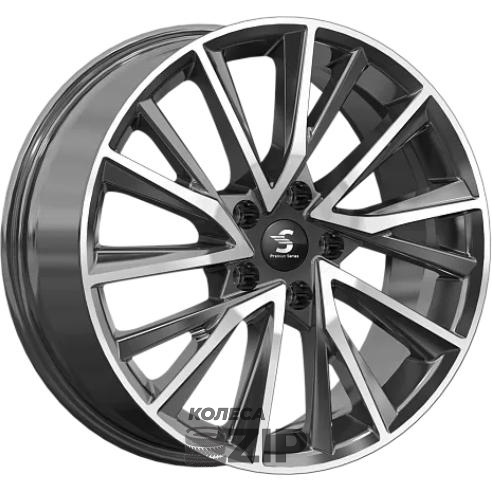 колесные диски Скад KP010 7.5x18 5*108 ET36 DIA65.1 Алмаз черный Литой