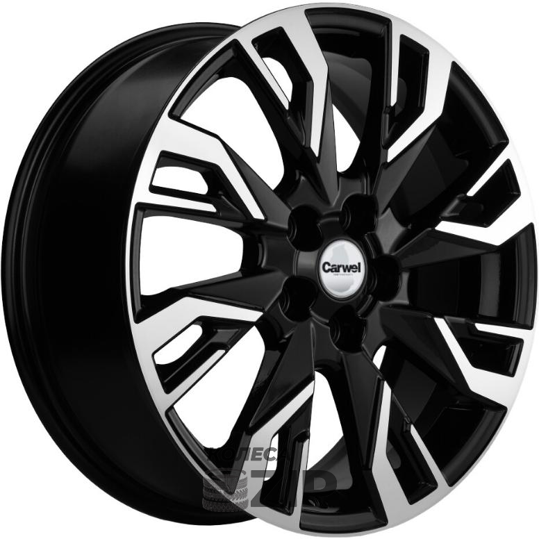 колесные диски Carwel Чеко 7x18 5*114.3 ET35 DIA60.1 ABT Литой