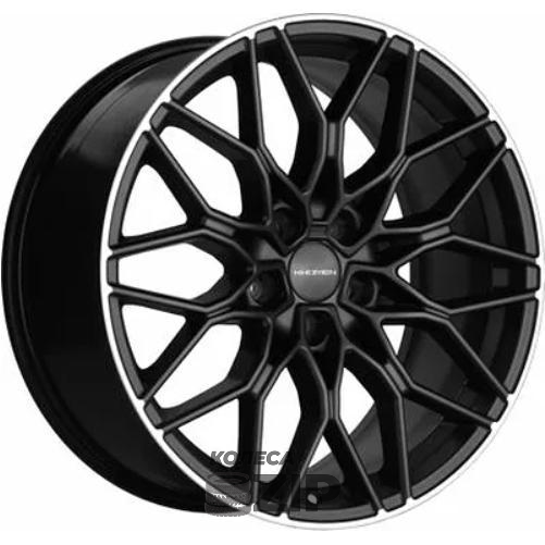 колесные диски Khomen KHW 1902 9.5x19 5*112 ET40 DIA66.6 Black-FP Литой