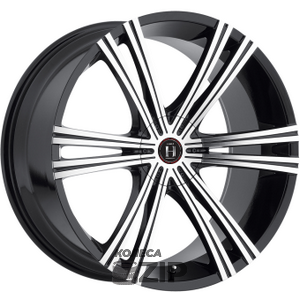 колесные диски Harp Y-28 8.5x20 5*114.3 ET40 DIA74.1 Gloss Black Machined Face Литой