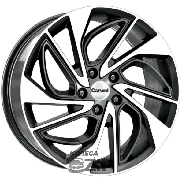 колесные диски Carwel Калкан 7x17 5*114.3 ET40 DIA66.1 AB Литой