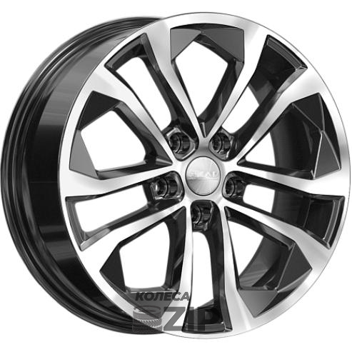 колесные диски Скад Тукан 7x17 5*114.3 ET35 DIA67.1 Алмаз Литой
