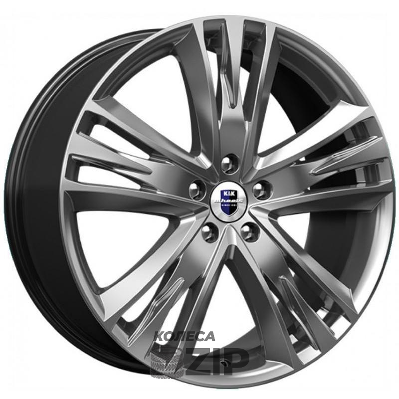 колесные диски K&K Атлас 8.5x20 5*127 ET56.4 DIA71.6 Дарк платинум Литой