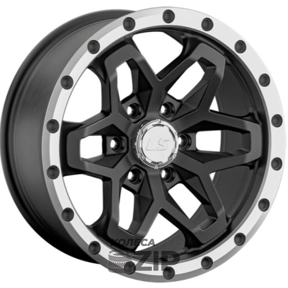 колесные диски LS 1350 9x18 6*139.7 ET15 DIA106.1 MBL Литой