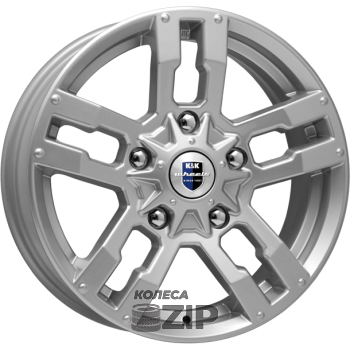 колесные диски K&K Штокман 6x16 5*139.7 ET40 DIA98 Сильвер Литой